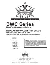 Crown Boiler BIMINI BWC150 User manual