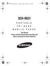 Samsung SCH-R631 User manual