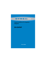 Dynex DX-ESATAP User manual