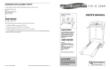 ProForm 10.5qm Treadmill Owner's manual