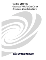 Crestron QM-FTDC-NB Installation guide