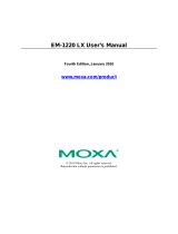 Moxa EM-1220 Series User manual