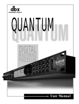 dbx Pro Quantum User manual