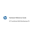 HP TouchSmart 9300 Elite Base Model All-in-One PC User manual