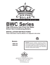 Crown Boiler BWC150 Installation guide