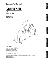 Craftsman 351.221060 Owner's manual