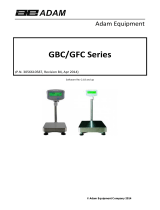 Adam Equipment GFC 165a User manual
