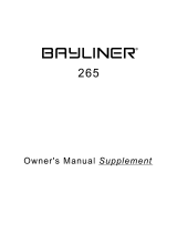 Bayliner 2003 265 Cruiser Owner's manual