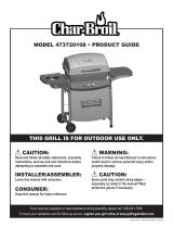 Char-Broil 473720108 Owner's manual