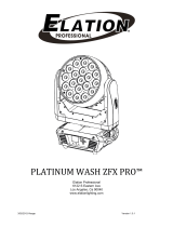 Elation PLATINUM WASH ZFX PRO User manual