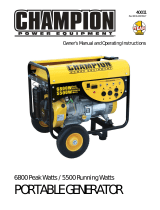 Champion Power Equipment 40011 User manual