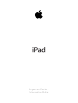 Apple iPad Software Series 034-5320-A User manual