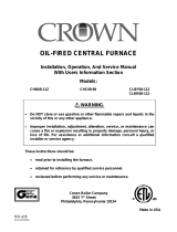 Crown CLBR68-112 User manual