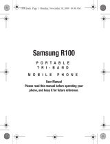 Samsung SCH-R100 User manual