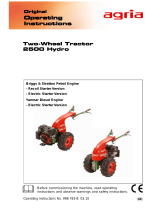 Agria 2500 Hydro Owner's manual