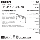 Eicon Networks FinePix Z1000 EXR User manual