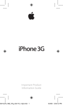 Apple iPhone 3G User guide