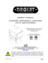 Drolet ELDORADO WOOD STOVE User manual