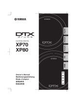 Yamaha XP70 Owner's manual