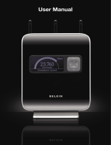 Belkin F5D8232-4 - N1 Vision Wireless Router User manual