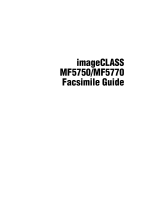 Canon ImageCLASS MF5750 Owner's manual