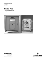 Emerson 755 O2 Analyzer-Rev K Owner's manual