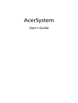 Acer AcerSystem User manual