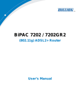 Billion 7202GR2 User manual