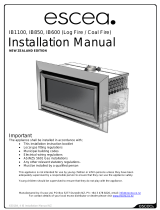 Escea IB850 Installation guide