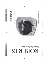 Roberts CD Cube (CR9986) User guide