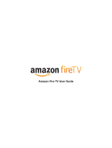 Amazon FIRETV User manual