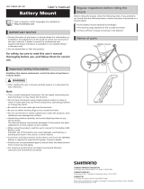 Shimano SM-BTC1 User manual