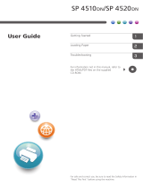 Ricoh SP 4520DN User manual