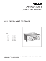 Vulcan Hart 936A-ML-52596 User manual
