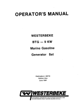 Westerbeke 7.0 BTG - 50 Hz User manual