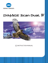 Konica Minolta Dimage scan dual User manual