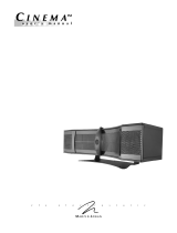 MartinLogan Cinema User manual