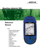 Magellan Magellan eXplorist 300 Owner's manual