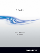 Christie E Series User manual