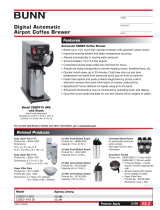 Bunn CDBCF15 APS User manual