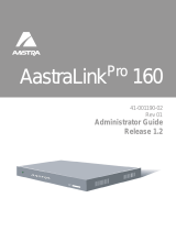 Mitel Aastralink Pro 160 User manual