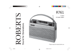 Roberts R761 User manual