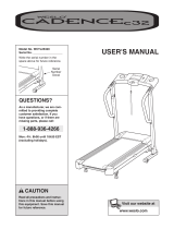 Weslo WCTL25320 User manual