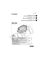 Canon DCD CAMCORDER User manual