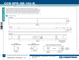 Crestron CCS-SPK-SB-100-B User guide