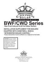 Crown Boiler BWF195 User manual