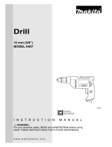 Makita 6408 drill User manual