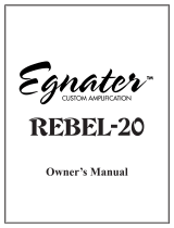 Egnater MOD 100 User manual