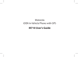Motorola M710 - SOUTHERNLINC User manual