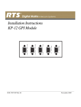 RTS KP-98-7 User manual